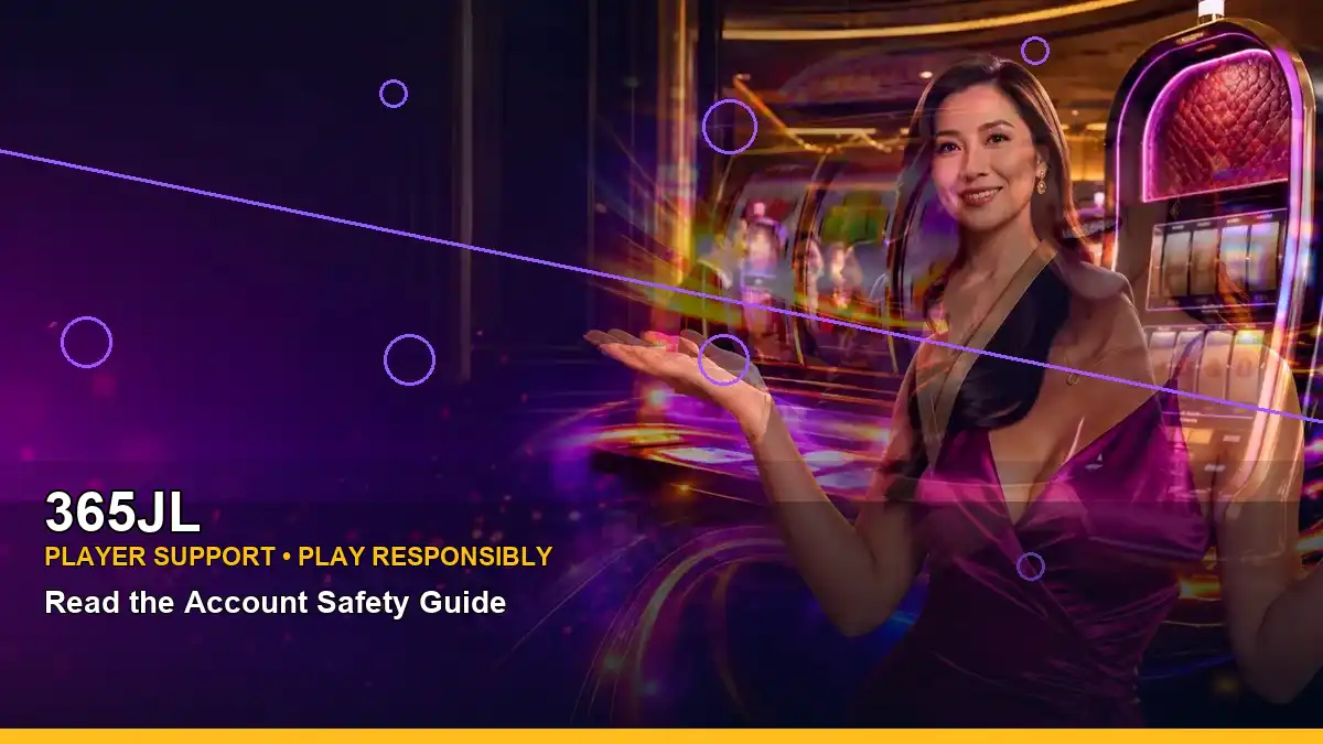 A wide-action fantasy slot game scene presenting the 365JL experience for Philippine players