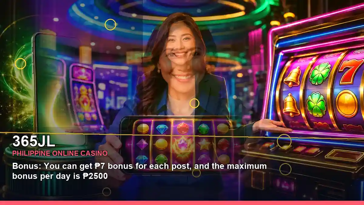 Close-up view of lucky reels and online slot games for 365JL casino access, account help and safer play