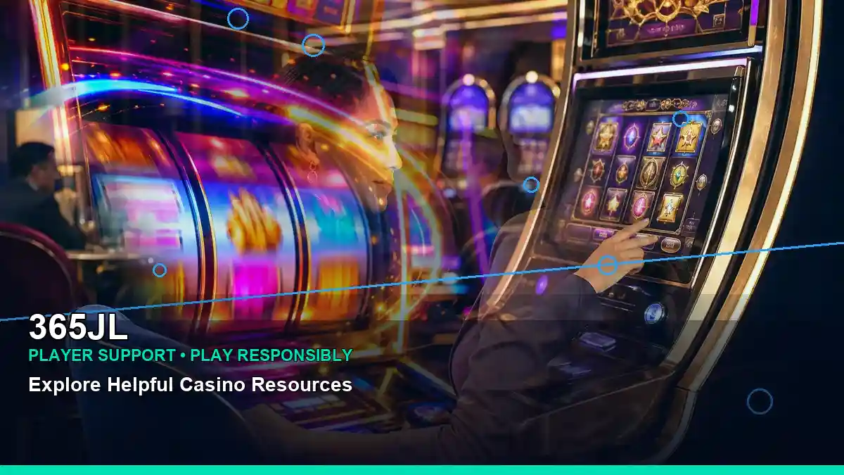 365JL mobile gaming interface showing convenient access to casino slots